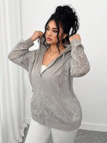 Elenzga 万圣节大码夹克 - 卡其色 - 查看 10