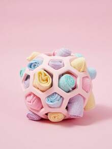 PETSIN 狗咀嚼和嗅探玩具,可機洗互動性狗狗解謎嗅球,攜帶式寵物嗅探玩具,訓練慢餵食的不同品種、大小或年齡狗狗的玩具(1入) - 淺粉色 - 查看 5