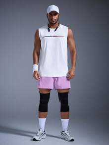 DRIFTMERE Pantalones cortos deportivos de 3 pulgadas con bolsillo con cremallera antiperidida y cintura con cordón para hombres