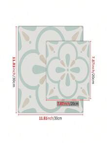 SHEIN 10PCS Thick Waterproof Anti-Slip Wear-Resistant Self-Adhesive Floor Stickers, Wood Grain Printed Pattern, Easy Peel And Stick, Home Decor Vinyl Tile Stickers, 7.87 X 11.81 Inches, Stickers, Wall Decal, Vinyl Decal For Home Decorations, Spring Decoration Items Refresh Your Home, Festival Decoration Stickers Gifts Birthday Graduation Floor Tiles Flooring Floor Tiles Self Adhesive Floor Tiles Peel Stick Living Room Decor Room Decor Kitchen - Multicolor - View 3