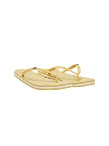Tommy Hilfiger Strap Beach Women's Flip-Flops Meringue FW0FW08518 ZQM - Meringue - View 3