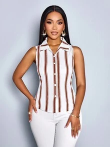 SOLERSUN 夏季服装、女士演唱会、狂欢派对、女士节日度假、商务休闲装、女士海滩装、女士度假装、女士办公室装、老派金钱风格女士装、波西米亚风格 - 棕色 - 查看 3