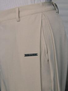 AXEPEAK Męskie spodnie casualowe o prostym, luźnym kroju ze szlufkami na pasek, idealne na jesień - Morela - Zobacz 4