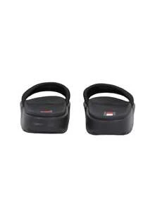 Tommy Hilfiger Platform Women's Slides Black EN0EN02765 BDS - Black - View 4