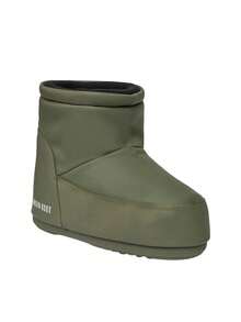Moon Boot Low Nolace Rubber Women's Snow Boots Black 80D1409410 - Craie - Voir 2