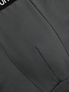 6件装青少年男童简约舒适字母弹力腰平角内裤