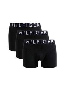 Tommy Hilfiger 3 Pack Men's Boxers - Black - View 1