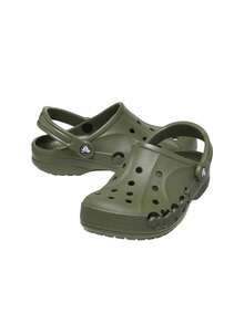 Crocs Dép bít mũi Baya Unisex màu xanh rêu quân đội 10126-309 - xanh quân đội - Xem 3