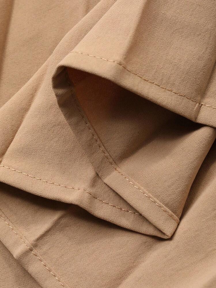 Women's Spring/Autumn Trench Coat Style Mid-Length Dress Maxi Dress