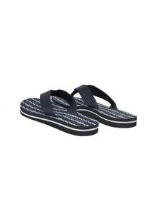 Th Chain Print Beach Women's Flip-Flops Black FW0FW08514 DW6 - Space blue - View 3