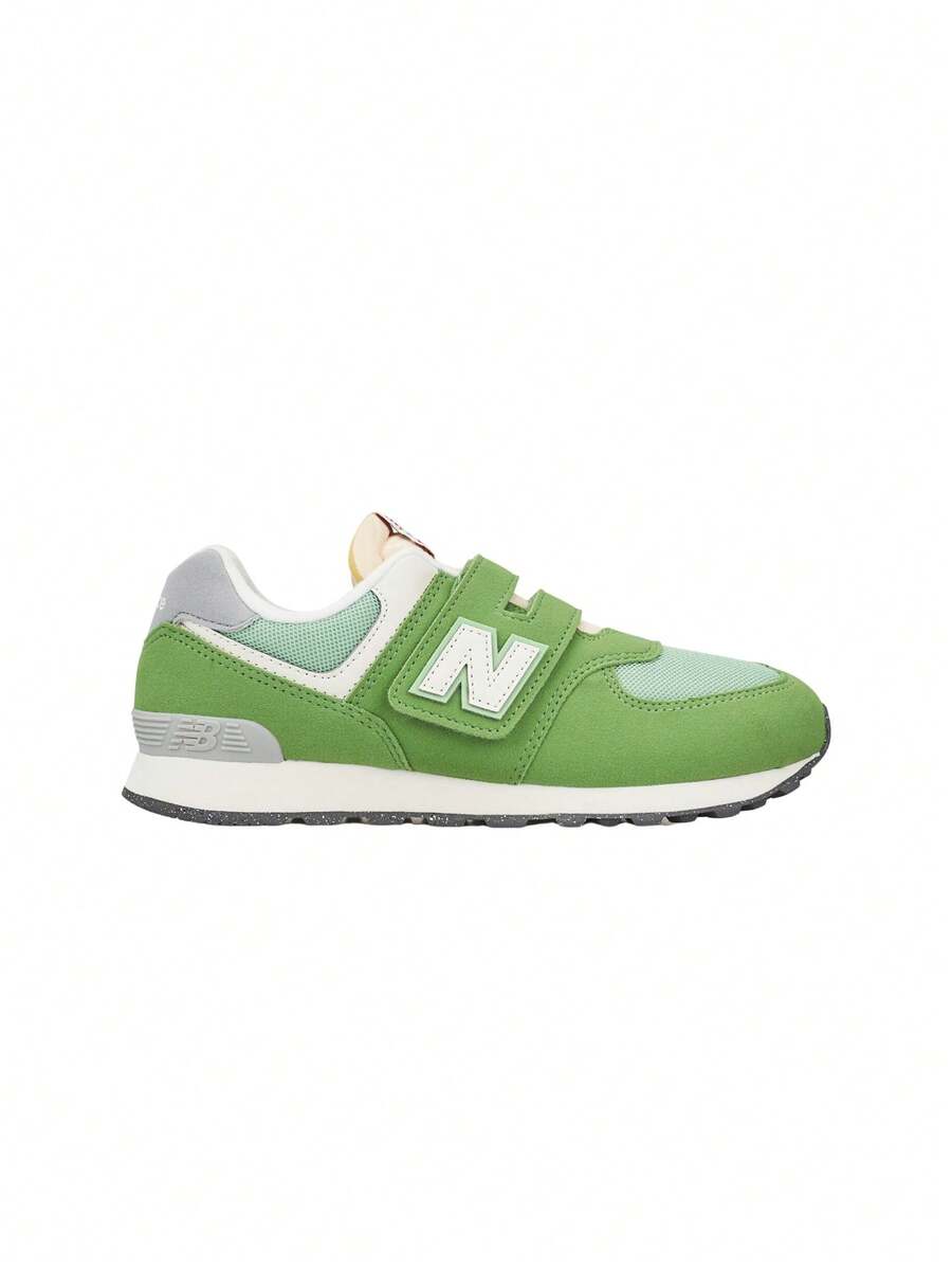 New Balance Lifestyle Unisex Kids' Running Shoes Green PV574 - 藍色 - 查看 1