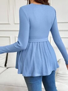 SHEIN Quần áo mùa thu, Quần áo mùa thu, Quần áo bà bầu Quần áo mùa thu Quần áo bà bầu Quần áo bà bầu màu trơn tối giản hàng ngày Áo thun cổ tròn tay dài Áo bà bầu màu xanh lam Áo bà bầu màu xanh lam nhạt Áo bà bầu tay dài màu xanh lam Áo bà bầu có gân Áo bà bầu có gân Quần áo bà bầu Áo bà bầu tay dài Váy bà bầu có gân Váy bà bầu tay dài Váy bà bầu màu xanh nhạt - Màu xanh lam - Xem 2
