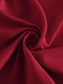 Franclia Elegantes Pendler-Shirt in Unifarbe mit 3D-Blumendekor für Frauen