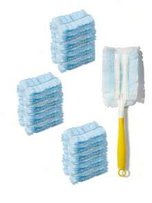 SHEIN 30 件装一次性除尘器替换装静电除尘头 - 轻松去除电子产品、家具、百叶窗和吊扇上的灰尘 - 清洁用品、清洁配件 - 彩色 - 查看 1