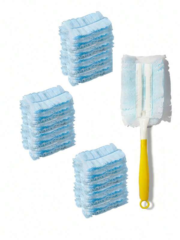 SHEIN 30pcs, Disposable Duster Refills, Electrostatic Duster Heads Replacement - Effortless Dust Removal For Electronics, Furniture, Blinds, And Ceiling Fans - Cleaning Supplies, Cleaning Accessories