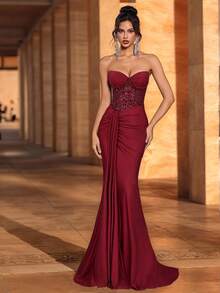 Glamrae Formal Evening Gown (Heavily Embellished)