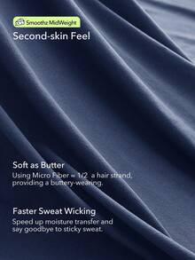 OutZeal Pantalones cortos deportivos para mujer con control de abdomen, absorción de sudor, cintura cruzada, con bolsillo incorporado, para tenis, gimnasio y entrenamiento - Azul - Ver 6