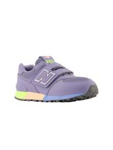 New Balance Lifestyle Unisex Kids' Running Shoes Astral Purple Clear Yellow PV574 - Light Purple - View 4