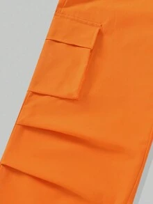 2件套女童印花卫衣+多口袋工装裤 - 彩色 - 查看 5