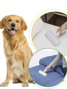 SHEIN Pet Hair Remover Roller Sticky Hair Remover Hair Cleaner To Remove Floating Hair Sticky Hair Brush Cat Hair Removal Brush To Remove Hair