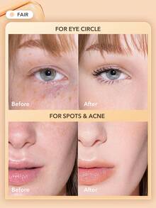 SHEGLAM Rapid Retouch 霜狀遮瑕膏-Fair Rapid Retouch 霜狀遮瑕膏-Fair 全覆蓋霜狀遮瑕膏 持久提亮/提亮 全面覆蓋/高覆蓋 修正劑 輕盈全天保濕遮瑕膏 品牌 美容 化妝 化妝品 適合女性與女孩 完美搭配冬季 Y2K 時尚 流行 生日禮物 假期 派對準備就緒 最佳顏色