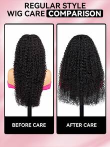 TrueHD 9AM HAIR STORE Wear & Go 预漂白无胶高清蕾丝卷发 6*4 180% 10-14 英寸鲍勃头 16-28 英寸长发蕾丝闭合假发自然黑色看起来年轻女士日常使用配饰女士编织无胶合成假发万圣节化妆配饰女士振动器星期三亚当斯免费礼品 - SNatural - 查看 13