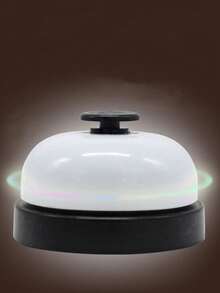1/3pcs Of Hand Pressing Bell, Summoning Bell, Answering Bell, Front Desk Serving Bell, Dining Table Bell, Pet BellFor Bedroom,Travel,Office,School, Room & Festival Atmosphere Bell For Restaurant & Party - Multicolor - View 4