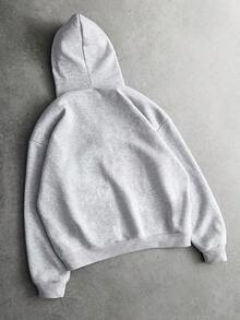 PAVTROS Áo hoodie thêu chữ 3D phong cách đường phố phổ biến của INS dành cho nam, thích hợp cho các lễ hội âm nhạc ngoài trời, hộp đêm, quán bar, quà tặng bạn trai/chồng, quà kỷ niệm, áo nỉ xám nhạt, áo hoodie có khóa kéo cho nam, áo hoodie có khóa kéo màu xám, áo hoodie tích cực, áo hoodie họa tiết tích cực, áo hoodie họa tiết chữ cái, áo khoác hoodie có khóa kéo, thu đông - Màu Xám nhạt - Xem 3