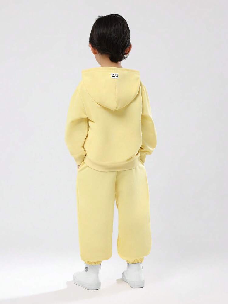 Felpa con cappuccio Oakland con coulisse e pantaloni jogger abbinati