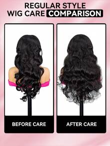 TrueHD Tóc giả Wear & Go 6*4 HD Lace không cần keo, đường chân tóc tự nhiên đã được tỉa sẵn, kiểu sóng biển, 180% tóc thật, dài 8-14 inch (kiểu tóc bob) và 16-30 inch (kiểu tóc thường), màu đen tự nhiên, chất lượng cao, phụ kiện tóc, trang phục thể thao, kỳ nghỉ, du lịch, lễ hội, hoạt động ngoài trời, cosplay, học đường, bãi biển, du lịch thiết yếu cho nữ, tóc nối không cần keo, ngày Valentine, tóc giả ren tự nhiên không cần keo, thích hợp cho buổi hẹn hò lãng mạn. - SNatural - Xem 11