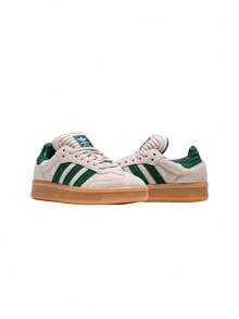 Adidas Samba XLG Men's Casual Sneakers Putty Grey / Collegiate Green / Gum JI3197 - Multicolor - View 3