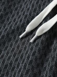 Manfinity EMRG Casual Outdoor Loose Drawstring Wide Leg Men Sweatpants