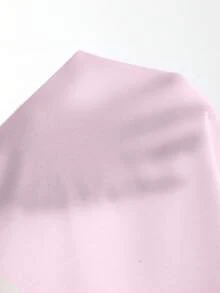 Flirla Women's Casual Daily Sports Minimalist Solid Color High Neck Raglan Sleeve Zip-Up Fleece Jacket, Autumn