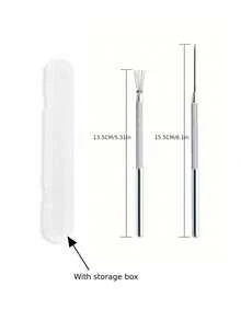 2/3/4/5Pcs Feather Wire Texture Pottery Tools Polymer Clay Modeling &Multifunctional Nail Art Seven-Needle Wire Brush Tool DIY Ceramic Brush Pottery Tools ,Nail Designs