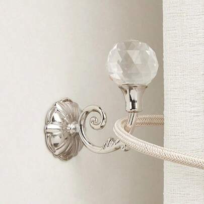 2pcs Crystal Ball Decor Curtain Hook Gifts Birthday Graduation