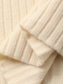 DAZY 女士优雅露肩毛衣裙，秋季