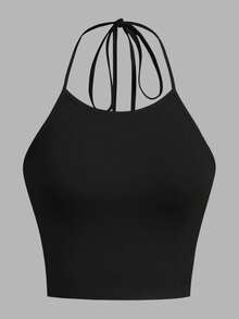 SHEIN EZwear 2 件女士休闲性感细肩带吊带背心，适合夏季 - 彩色 - 查看 4