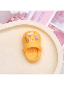 SHEIN 3/6/9/12pcs/Cartoon Slippers Accessories, Cute Decorative Plastic Oval Accessories Set, Fun Whiteboard And Office Accessories, Perfect For Home Decoration Gifts On Thanksgiving, Christmas, And Halloween