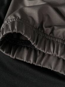 Set de 3 pantalones cortos/mallas elásticos y versátiles de uso diario para niñas, color negro - Gris - Ver 6