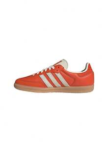 Adidas Samba OG Women's Sneakers Collegiate Orange / Cream White / Gum JI2063 - Collegiate Orange / Cream White / Gum - View 4