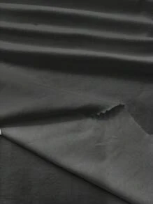 Slaydiva 2件套加大码休闲简约深灰色套装，适合夏季 - 深灰色 - 查看 3