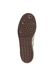 Adidas Samba OG 女款休闲运动鞋 米白色/奇迹银/沙色 JH7299 - 奶油白/奇蹟銀/沙層 - 查看 5