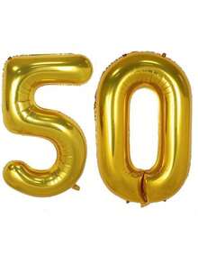 Large Metallic Foil Helium Quality Golden Balloons For Wedding Party Decorations Anniversary Celebration Birthday Bridal Shower Balloons Bulk Gold Decor