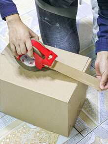 ​80 Yards Heavy-Duty Shipping Tape - 2.6 Mil Industrial Grade Box Sealing Tape, Coffee Brown Packing Adhesive For Warehouse Logistics Cold Weather Residue-Free Removal - Brown - View 3