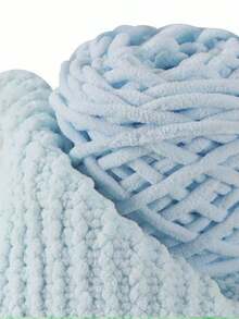 1/2/3/5 Rolls, Approx 90-100g/Pc Ice Bar Braided Single Strand Chunky Yarn For DIY Scarf, Bag, Slippers, Dolls, Blankets, Cushions, Plush Toys (Random Color)