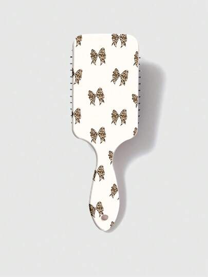 Kawaii 1453305 Butterfly & Leopard Print Air Cushion Massage Hair Brush, Anti- Hair Comb