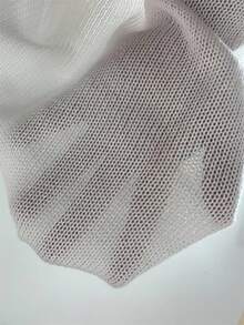 Swim SXY 透明针织露背休闲度假海滩罩衫迷你连衣裙 - 白色 - 查看 5