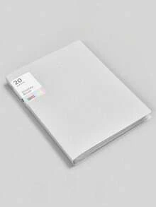 A4 Clear Insert Page File Folder, Student Specific, Exam Paper, Music Sheets, Certificate Collection, Office Document Holder, Loose-Leaf Binder,Back To School,School Supplies