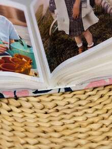 1pc100 Sheets 6 Inch Red Heart Album, 4 Sheets 6 Inch Large Inserts, 1 Sheet 6 Inch Plastic Wrap Scrapbook, Back To School, School Supplies, Large Instant Camera Album, Heart Shape, Back To School, School Supplies - Multicolor - View 10