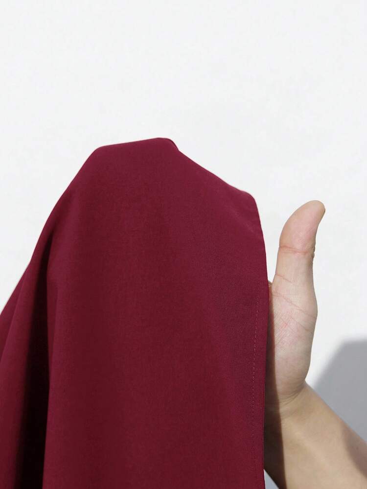 SHEIN Maija Adjustable Spaghetti Strap Backless Burgundy Top, Elegant For Carnival, Party, Valentine's Day, Back To School, Music Festival, Formal, Office Wear St Patrick's Day Women Easter Summer Easter Women Party Top Beach Summer Holiday Beach Vacation Summer Going Out Graduation